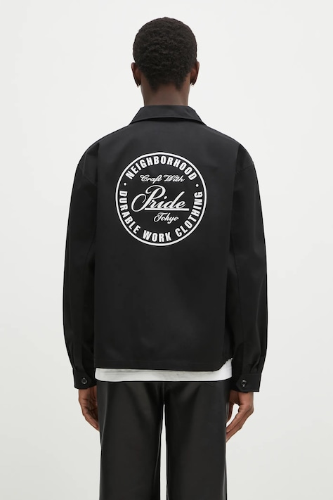 NEIGHBORHOOD jacket men's black color 242TSNH.JKM03