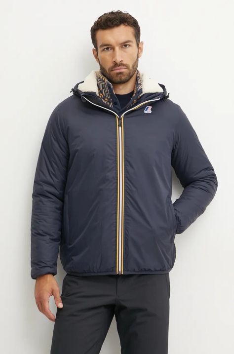 K-Way giacca colore blu navy  K3118TW