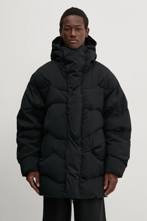 A.A. Spectrum geacă Cirrus culoarea negru, de iarnă, oversize, 82241905