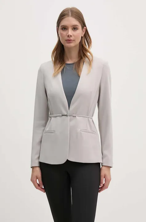 Пиджак Calvin Klein цвет бежевый без замка однотонная K20K207154