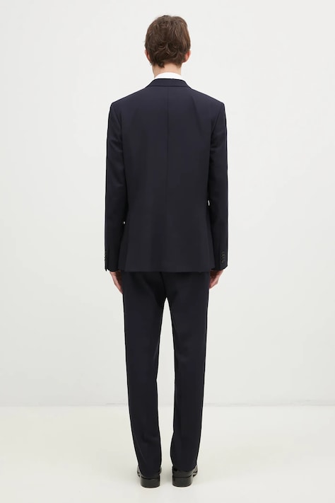Вовняний костюм Paul Smith — AW24-KZM01C, темно-синій — фото 3