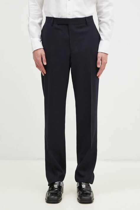 Вовняний костюм Paul Smith — AW24-KZM01C, темно-синій — фото 5