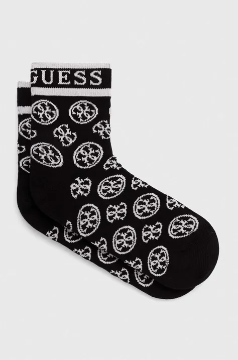 Ponožky Guess NOMIE dámské, černá barva, V4YZ03 ZZ00I