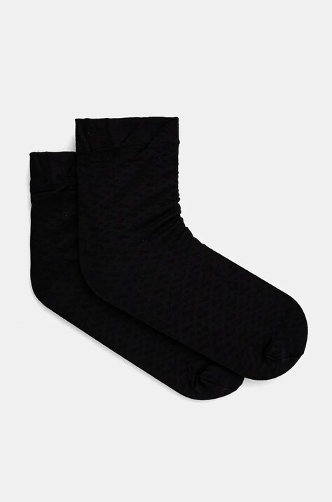 BOSS sosete femei, culoarea negru, 50524060