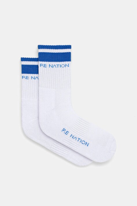 P.E Nation skarpetki Homage damskie kolor biały 243A416