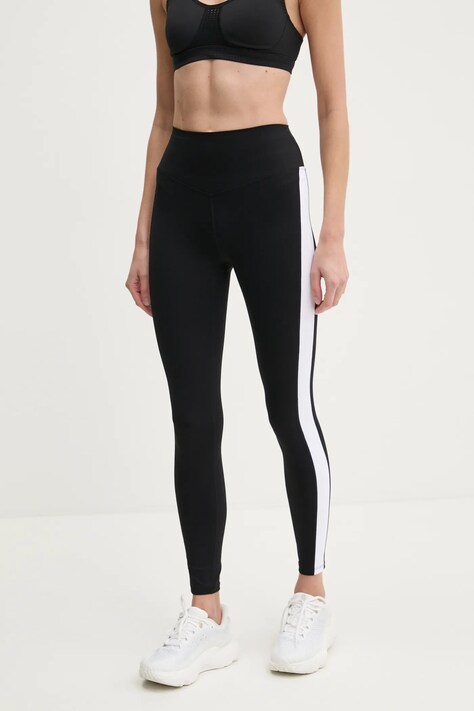P.E Nation legginsy treningowe Freeplay 2 kolor czarny z aplikacją 243G321