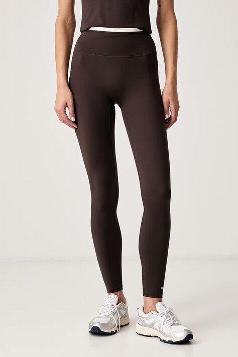 P.E Nation Športové legíny dámske Vita hnedé high waist 243G343