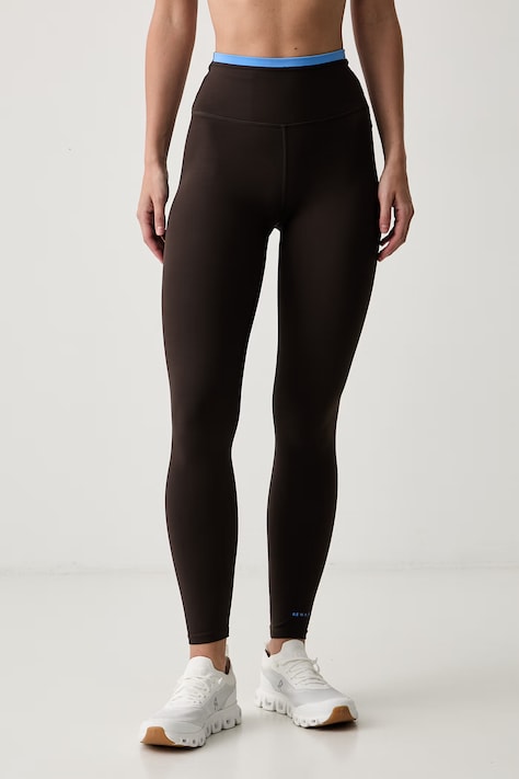 P.E Nation leggings sportivi da donna Vita marrone high waist 243G343