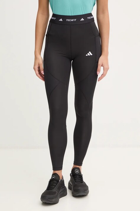 Легінси для тренувань adidas Performance TF Cold.RDY колір чорний з принтом IT2274