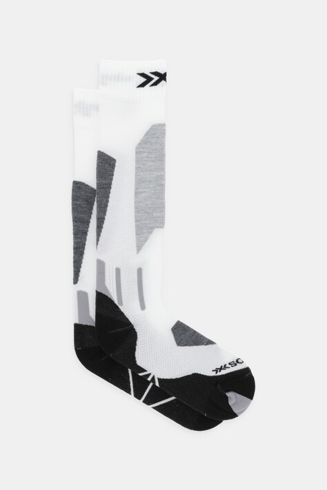 X-Socks skarpety narciarskie Ski Discover kolor biały WYDDW24W