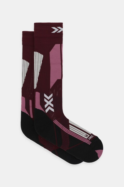 X-Socks skarpety narciarskie SKI TOURING PERFORM OTC kolor fioletowy WYPTW24W