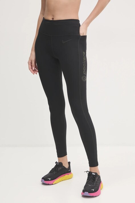 Tajice za trening Nike Green Bay Packers boja: crna, s tiskom, 01N3-912Z-7T-KNQ