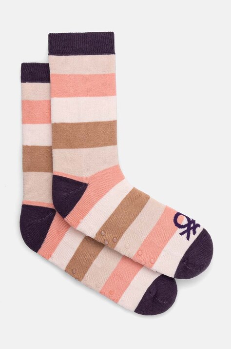 Детские носки United Colors of Benetton цвет розовый 6AO30703E