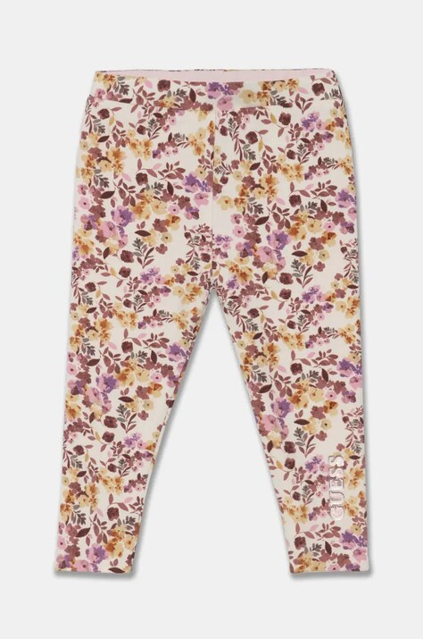 Guess jambiere reversibile pentru copii culoarea roz, modelator, K4BB00 K6YW3