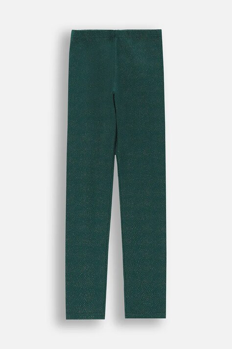 Coccodrillo gyerek legging zöld, sima, MERRY XMAS