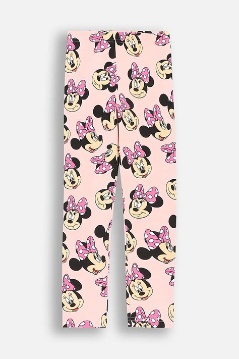 Coccodrillo leggins copii culoarea roz, cu imprimeu, LICENCE GIRL