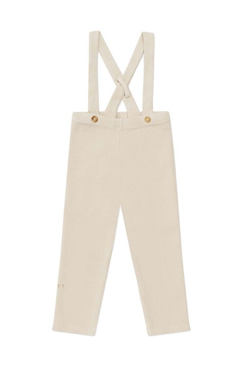 Kojenecké legíny Donsje Deno Leggings béžová barva, hladké, 3035100