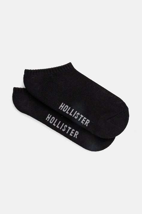 Κάλτσες Hollister Co. 5-pack χρώμα: μαύρο, KI312-4001