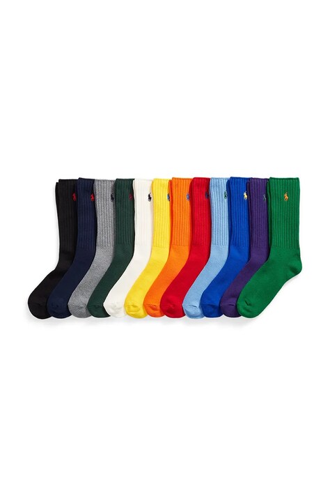 Polo Ralph Lauren Skarpety męskie bawełniane multicolor 449958849
