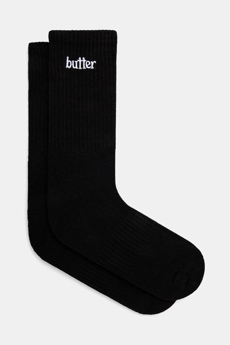 Ponožky Butter Goods Basic Socks pánské, černá barva, BG243910