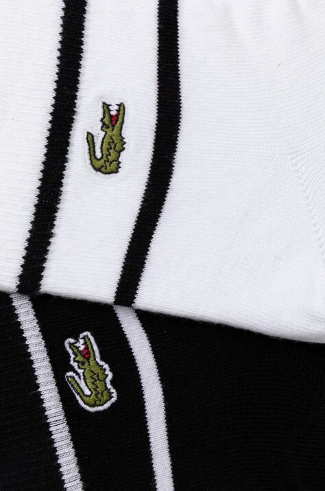 Шкарпетки Lacoste — AW24-LGU03I, чорний — фото 2