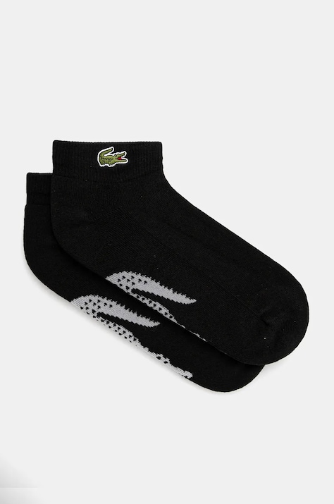 Κάλτσες Lacoste χρώμα: μαύρο, RA4188