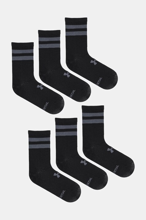 Čarape Under Armour 6-pack boja: crna, 1387058