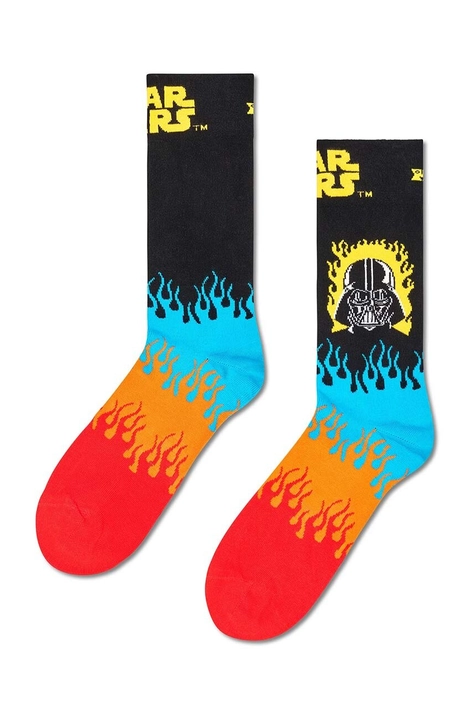 Happy Socks sosete x Star Wars Darth Vader Sock culoarea negru, P002887