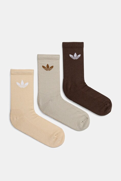 adidas Originals șosete 6-pack culoarea bej, IX5274