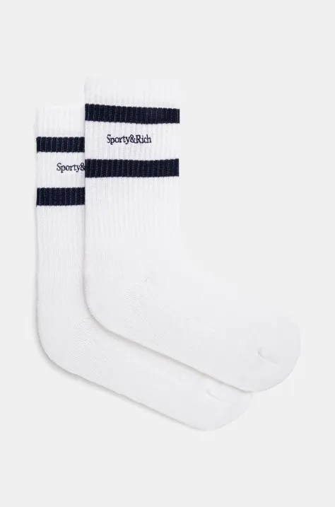 Sporty & Rich socks Faubourg white color AC026517619WH01