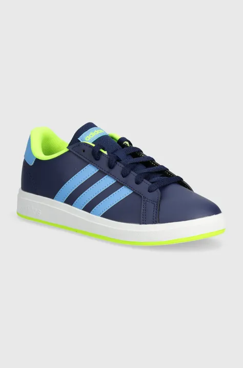 adidas sneakers pentru copii GRAND COURT 2.0 culoarea albastru marin, IH4887