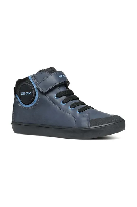 Otroški zimski škornji Geox JISLI mornarsko modra barva, J465CC.0MEFU