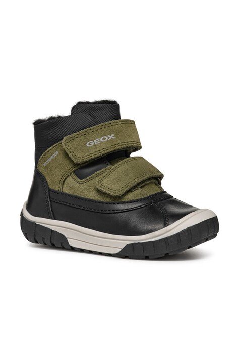Geox cizme de iarna pentru copii OMAR WPF culoarea verde, B462DC.022FU