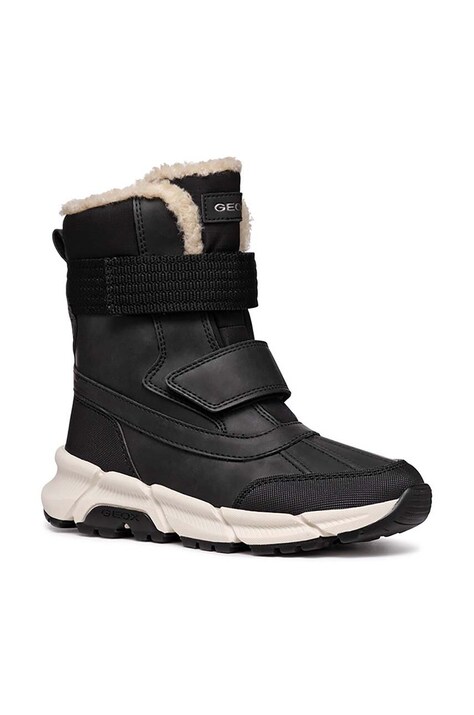 Geox cizme de iarna copii FLEXYPER PLUS culoarea negru, J46LCF.0MEFU