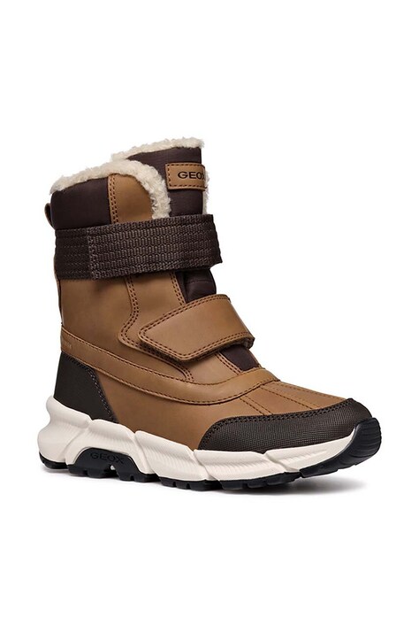 Детские сапоги Geox FLEXYPER PLUS цвет коричневый J46LCF.0MEFU