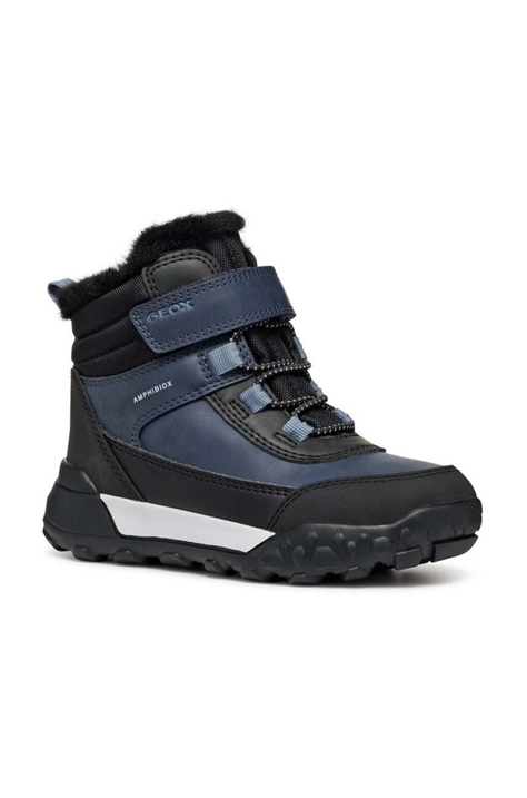 Geox scarpe invernali bambini TREKKYUP ABX colore blu navy J46MBE.0MEFU