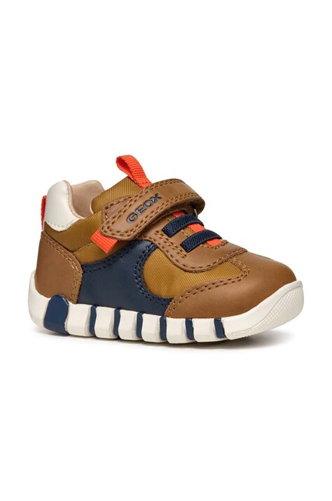 Geox sneakers pentru copii IUPIDOO culoarea maro, B4655A.0MEFU