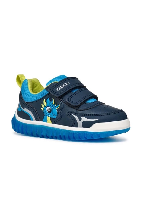 Geox sneakers pentru copii LIGHTYLOO culoarea albastru marin, B465ZA.050FU