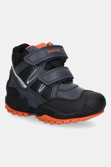 Dětské zimní boty Geox NEW SAVAGE A tmavomodrá barva, J261WA.0MEFU
