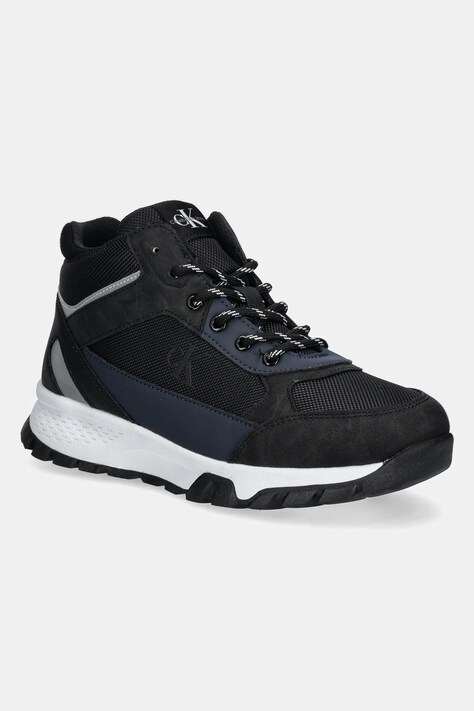 Dětské sneakers boty Calvin Klein Jeans tmavomodrá barva, V3B9-81087