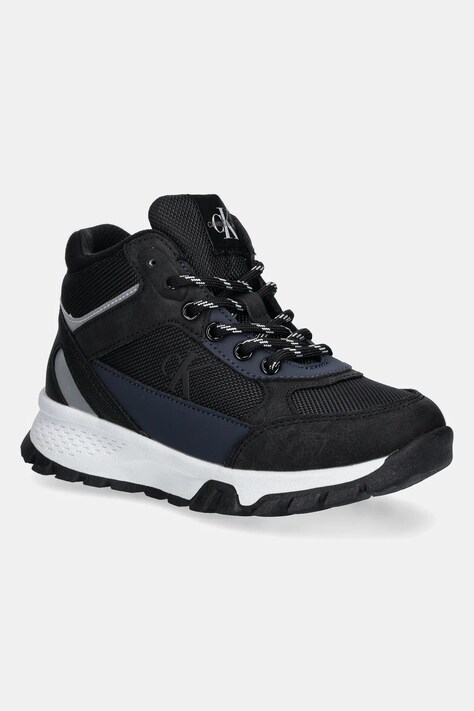 Dětské sneakers boty Calvin Klein Jeans tmavomodrá barva, V3B9-81087
