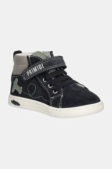 Primigi sneakersy zamszowe dziecięce kolor granatowy PLK 69032
