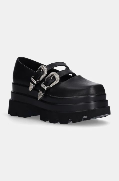 Koi Footwear półbuty damskie kolor czarny na platformie SWD-55