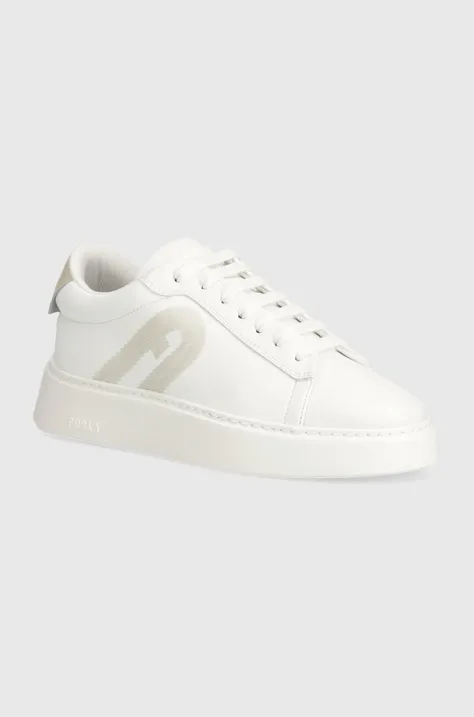 Sneakers boty Furla Lace-Up bílá barva, YH58SPT BX3249 2874S