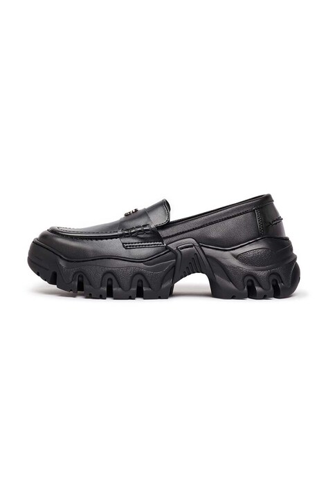 Rombaut mocasini BOCCACCIO II LOAFER femei, culoarea negru, cu platforma, W23-B-024