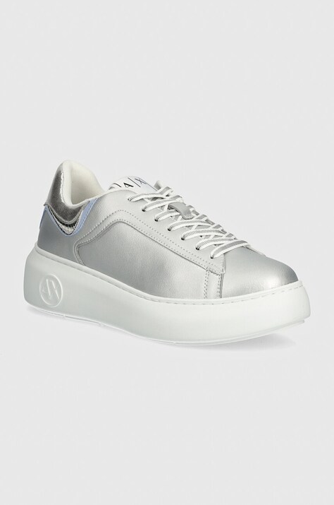 Armani Exchange sneakers culoarea argintiu, XDX108 XV892 U279