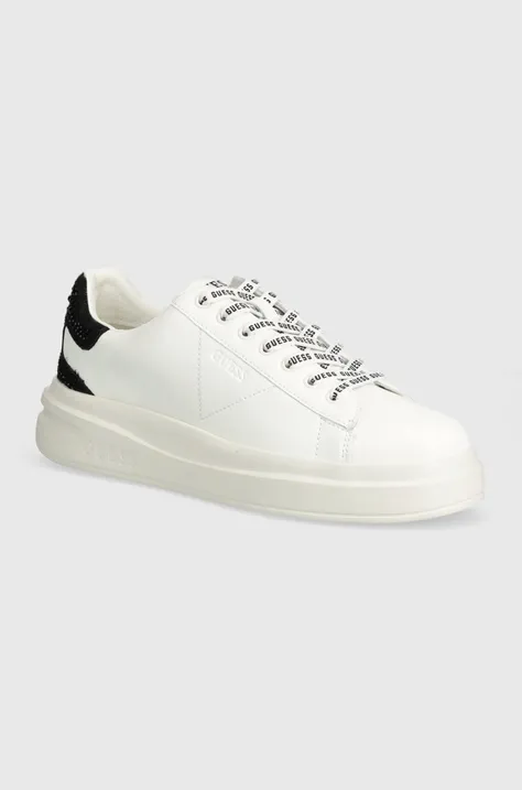 Guess sneakers ELBINA culoarea alb, FLTELB LEA12