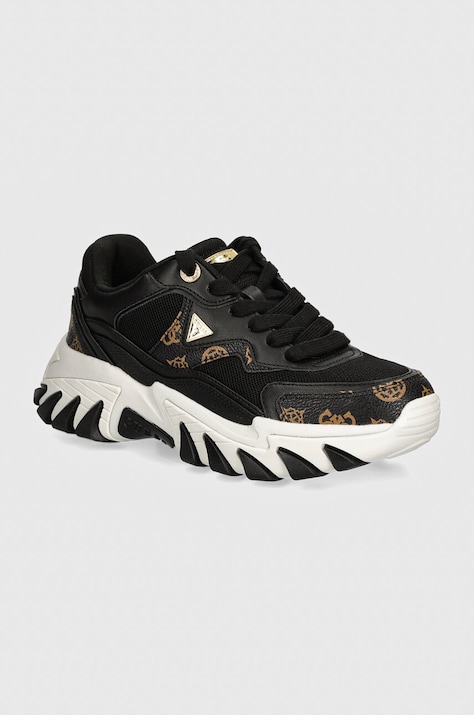 Guess sneakers NOWAH culoarea negru, FLTNOW FAL12