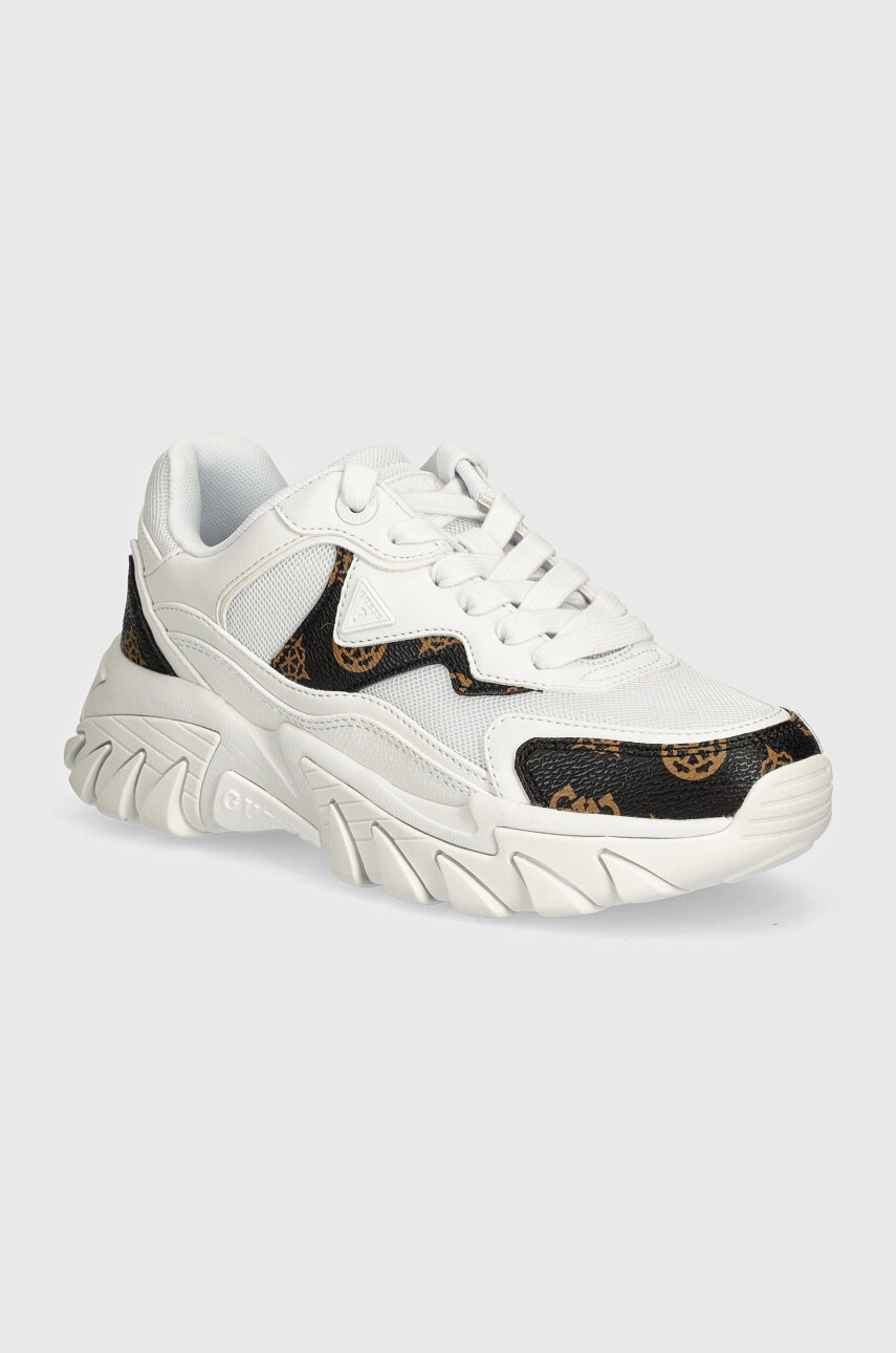 Guess sneakers NOWAH colore bianco FLTNOW FAL12
