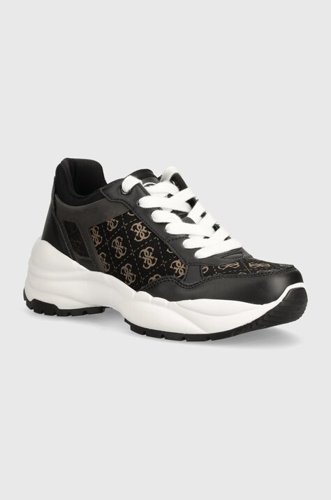 Guess sneakers SAMRA2 culoarea negru, FLTSM2 FAL12